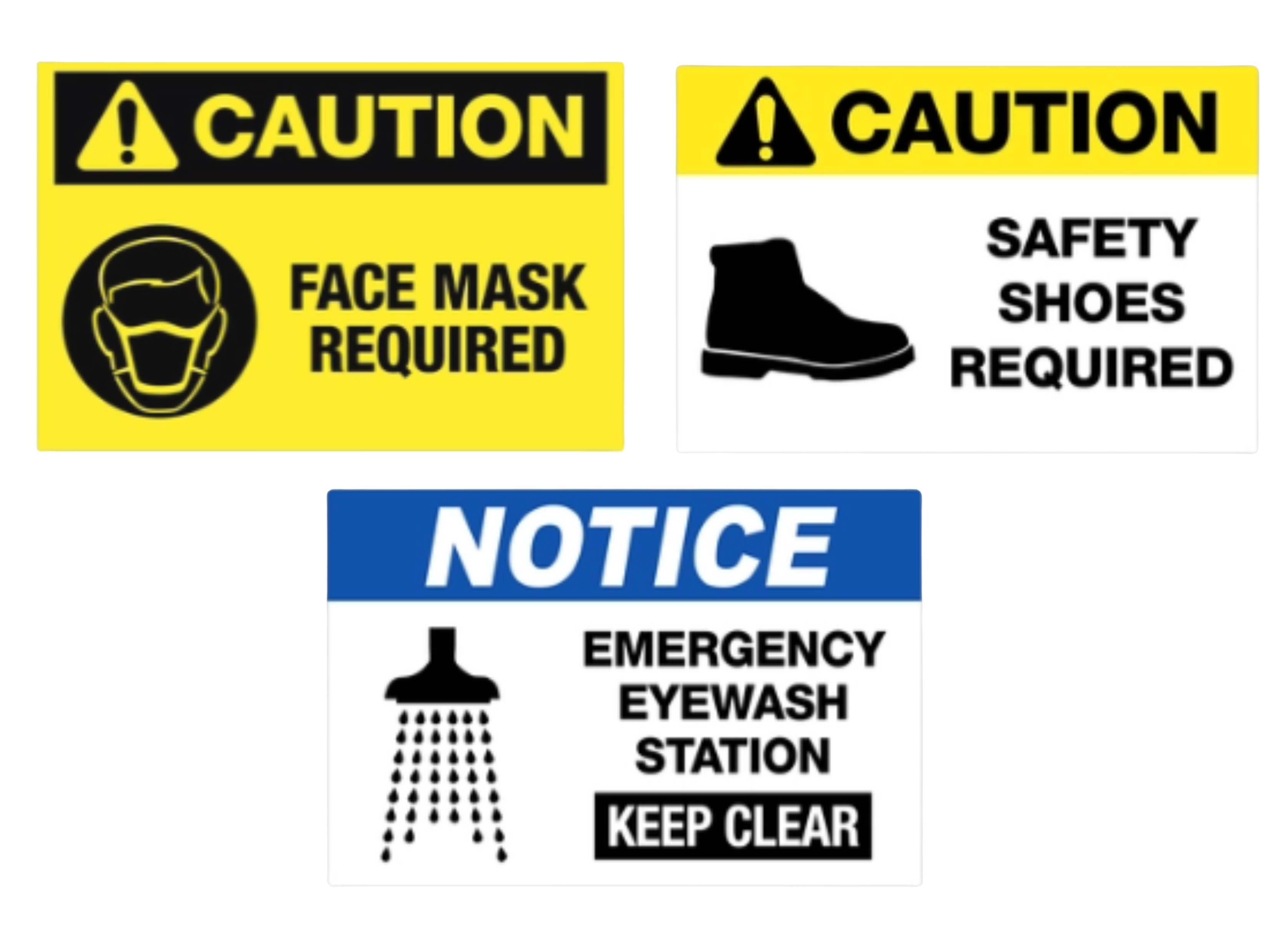 Warning and Signage Labels